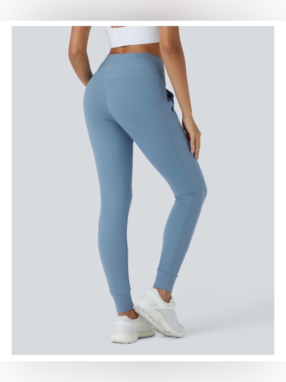 NWT Halara SoftlyZero Plush High Waisted Full Length Joggers sz M - Picture 11 of 11